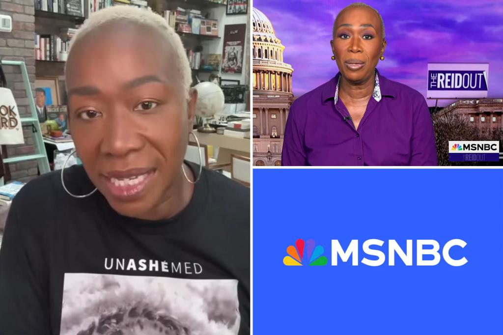 Joy Reid claims that MSNBC's 'terrified' bosses pressured her to stop posts on social media before being fired