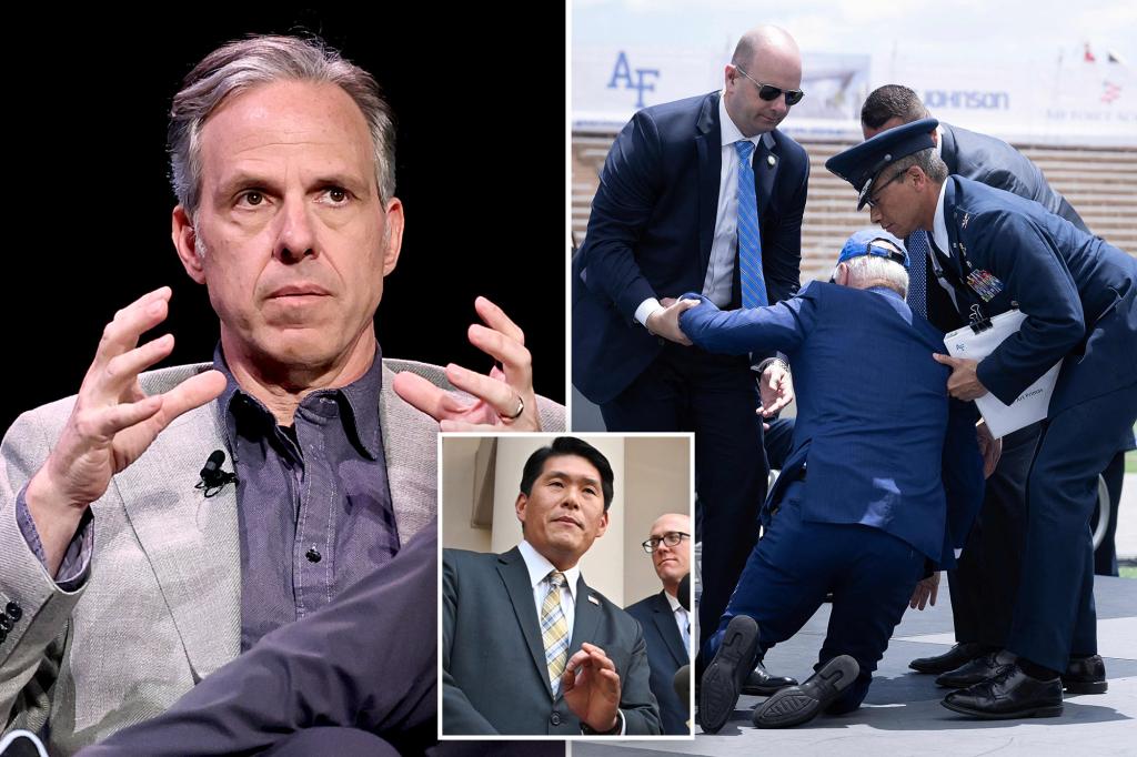 Jake Tapper Ripper of CNN Rips Smear Campaign Against Hur, WSJ report on Biden's fall without mentioning its network